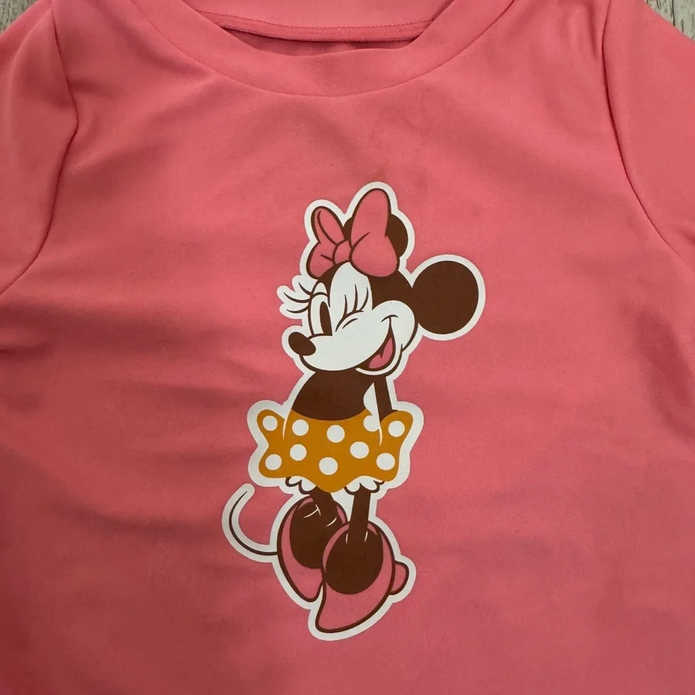 Disney Minnie Mouse Pink and Orange Kids Swim Set